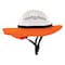 Ergodyne Orange Universal Hard Hat Brim - Neck Shade 6661 - alternate 4